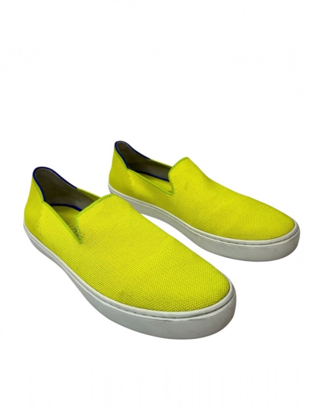 Rothy’s The Original Slip On Sneaker in Electric Lemon 10
